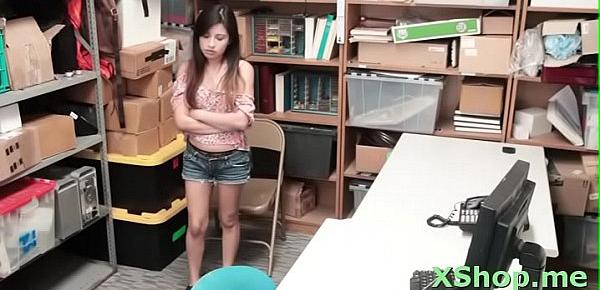 Packing monster sucking followed by slender nymph Jasmine Gomez fuck